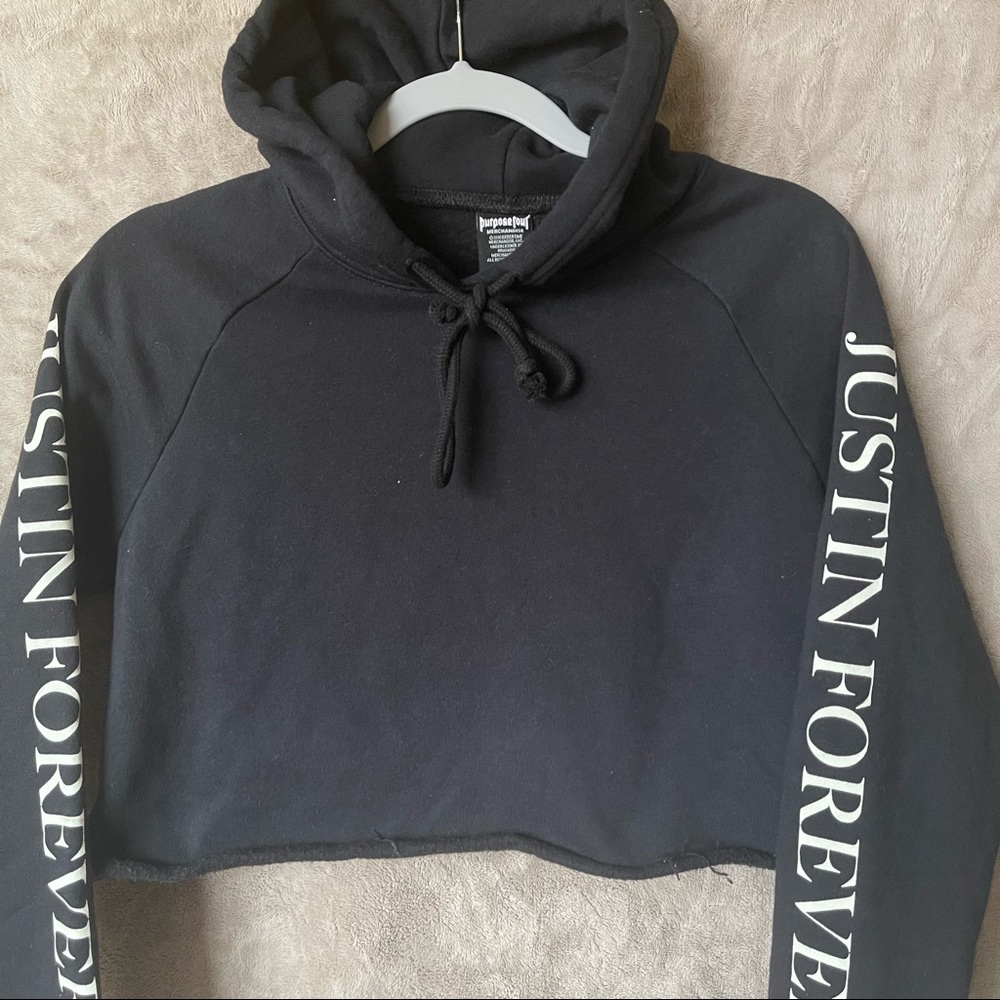 Justin Bieber Merch Cropped Hoodie - Picture 4 of 6